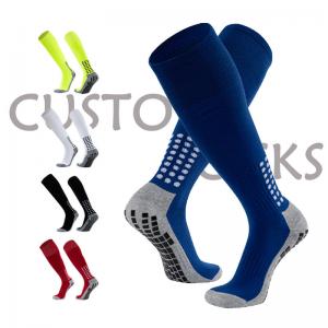 China Custom logo Sports  cotton knee high football  socks 20-30mmhg cute plus size running compression socks unisex wholesale