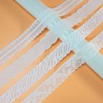 Fashionable Vintage Floral Embroidery Eyelet Cotton Lace Fabric Trims
