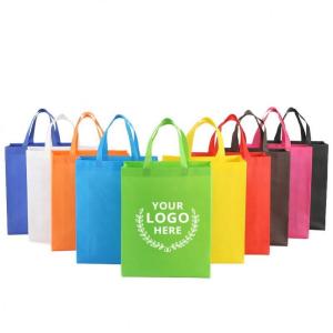 China PP Nonwoven Shopping Bag Eco Friendly Recyclable Biodegradable Customized Print Logo wholesale