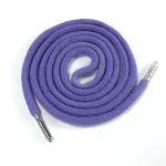 Custom fashion colorful cotton no tie shoe laces for shoe accessories