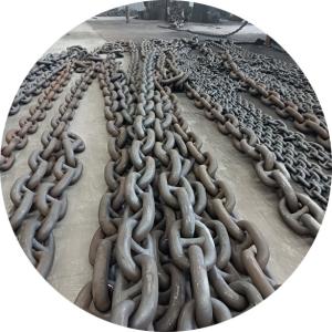 China 52mm Hot Dip Galvanized Stud link Marine Anchor Chains wholesale