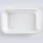 24oz Eco-friendly Disposable Biodegradable Sugarcane Bagasse Tray