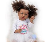 22inch dark black doll