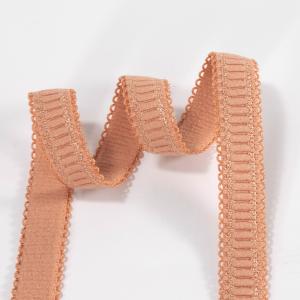 China 10mm women underwear lingerie bra jacquard strap elastic band wholesale