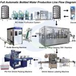 CE Small Bottled Water Production Line 8000 BPH Mineral Water Bottle Manufacturi