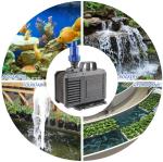 FREESEA inline Water Pump For Hydroponic System 220V