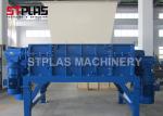 Double Shaft Industrial Plastic Shredder Machine For Plastic Bottle / Hard