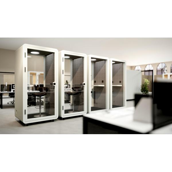 Acoustic Work Pods Soundproof Affordable Office Phone Booth For Online Meetings