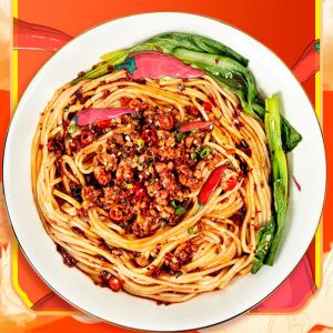 China Handmade Alkaline Chongqing Spicy Noodles 206g Chong Qing Xiao Mian wholesale