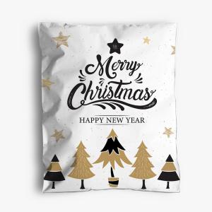 China Double Tape Christmas Poly Courier Shipping Mailing Packaging Bags With Logo wholesale