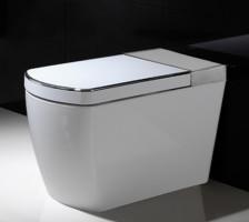 China White Smart Flush Toilet Set Floor Mounted Room Luxury Bathroom Accessories wholesale