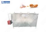 Snack Potato Chip Fryer Equipment , Restaurant Chicken Deep Fryer Machine