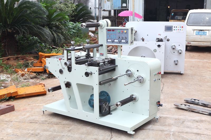 Roll To Roll Label Sticker Die Cutting Machine With 300 Sheet Cutter