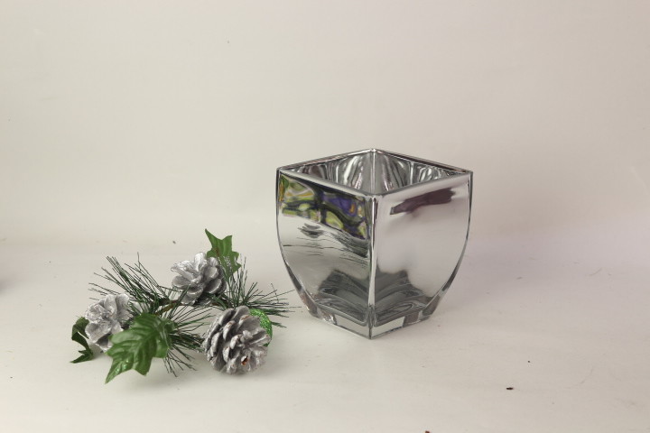 Handmade Glass Candle Holder