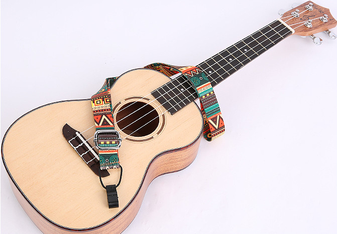 120-180CM Length Personalized Guitar Straps With Silk - Screen Printing