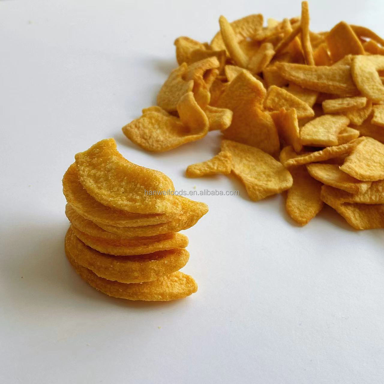 Non-Fried No Additives Healthy Yellow Peach Slices OEM Natural Dried Yellow Peach Chips