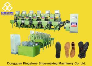 China Semi Automatic One Color Rubber Sole Making Machine For High Grade Leather Shoes wholesale
