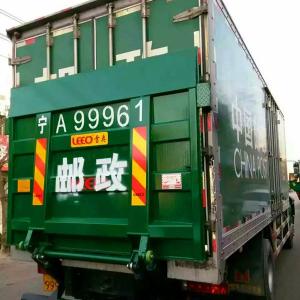 China DC24V Hydraulic Tail Lift For Vans 1350mm Aluminum Plate wholesale
