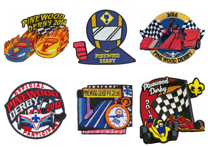 Twill 3D BSA Boy Scout Patrol Patches Merrowed Edge Council Shoulder Patch