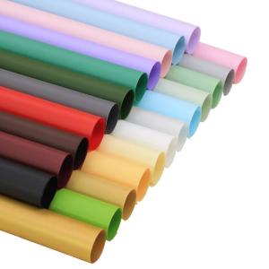 China Matt Surface Florist Wrapping Paper Plastic Film 58cm*58cm wholesale
