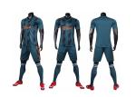 Football jersey new model soccer made in thailand football jersey boys in black
