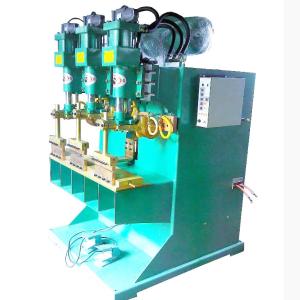 China Solenoid Valve Multi Spot Welding Machine 400mm Arm 150KVA Three Head Spot Welder wholesale