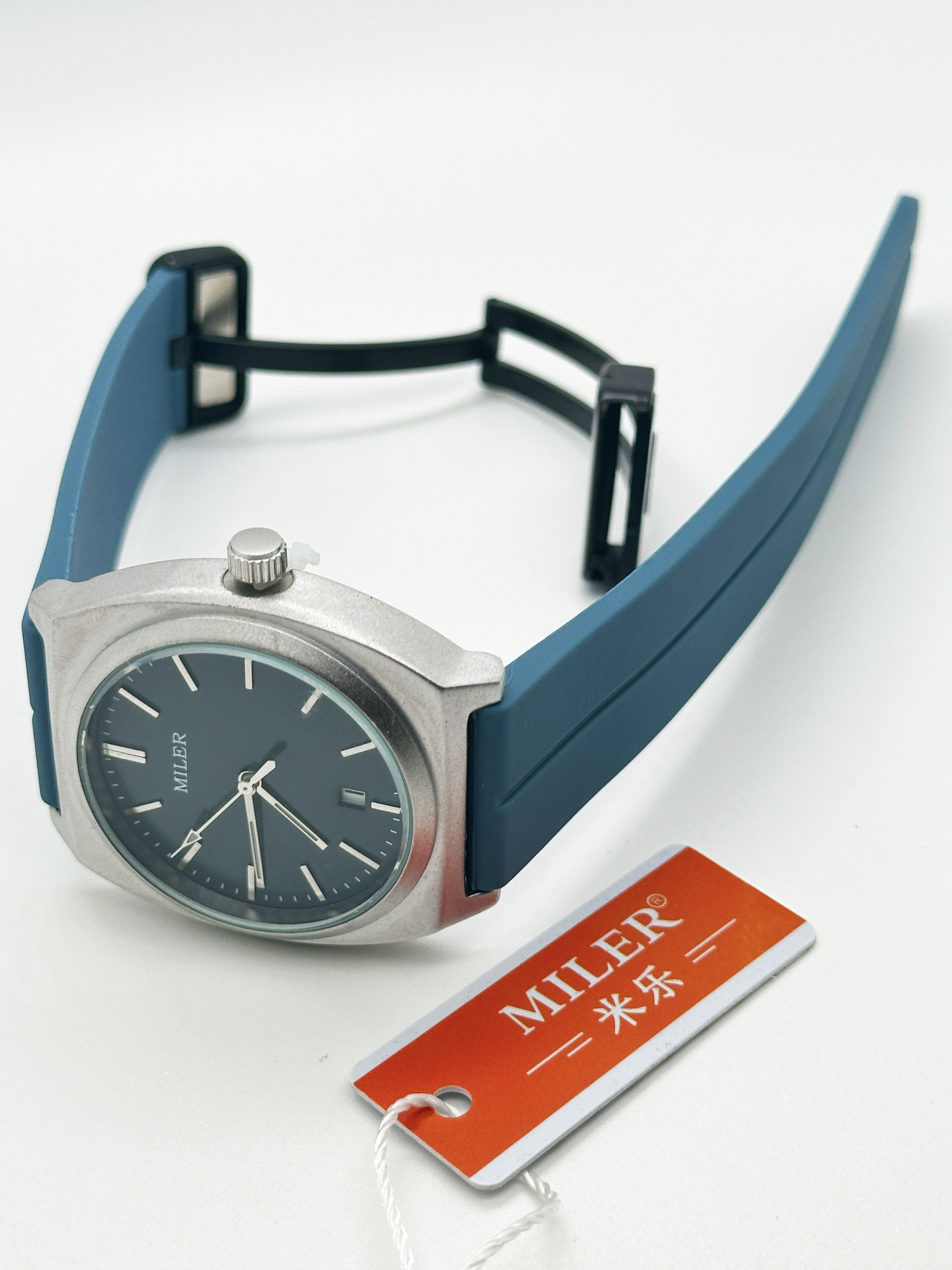Multifunction Round Silicon Strap Watch Waterproof Luminous Wrist Watch Timepiece