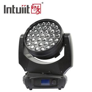 China 37pcs RGBW LED Moving Head Beam Wash Effect Zoom Lights wholesale