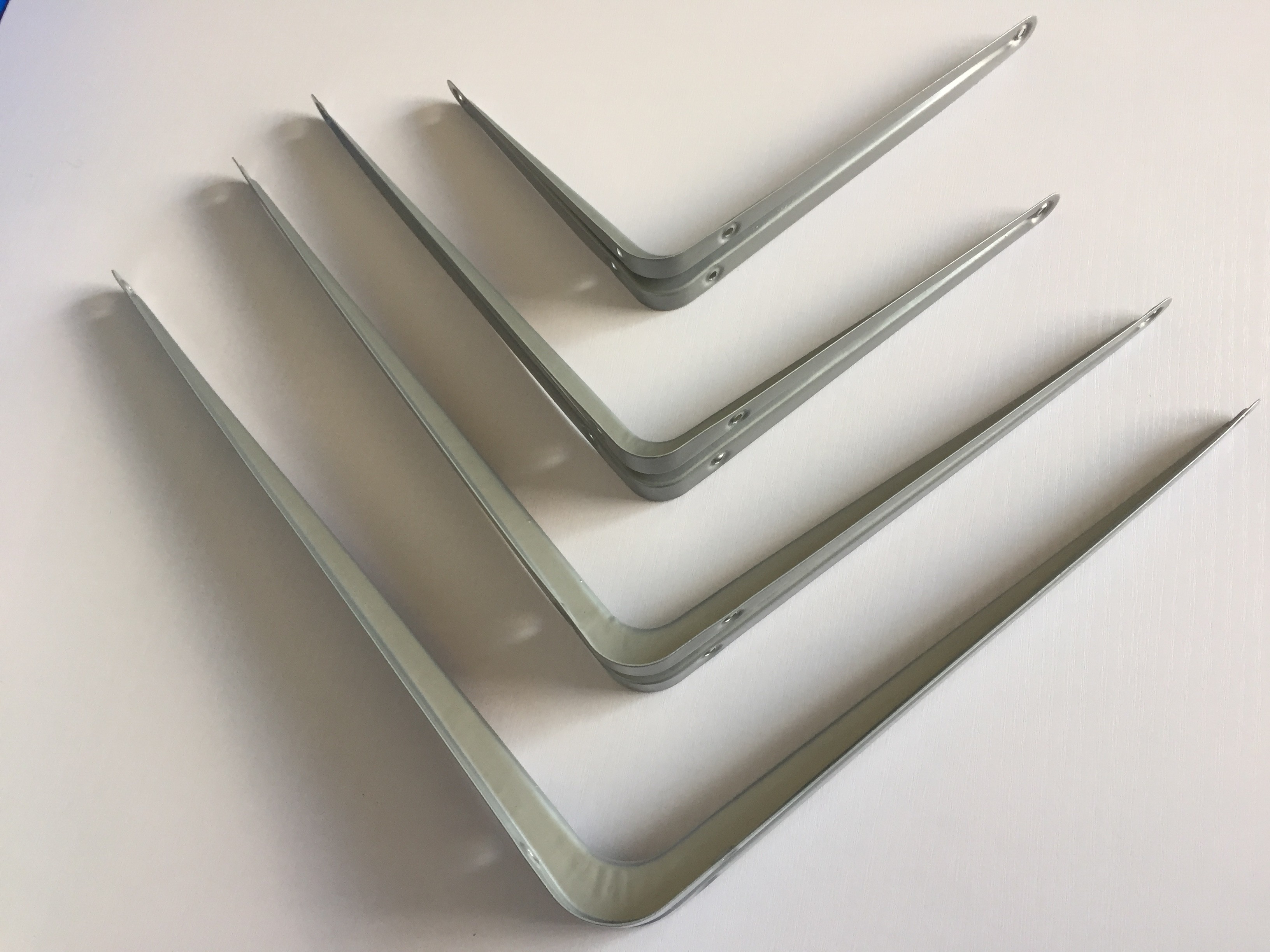 Angle Steel Grey Iron Shelf Brackets Corner Support For Furniture Hardware Fitting