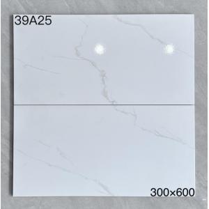 Bathroom Kitchen Polished Marble Ceramic Tile 300x600 Bright Wall Stone