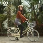 20 24 Inches Portable Girls Bicycle Women Ladies High Carbon Steel City Bike