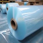 80uM Blue Oriented Polyethylene Film For Watercraft Surfaces