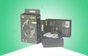 China Spot UV Matt Lamination Paper Cardboard Box For Earphone wholesale
