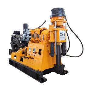 China XY-3 Core Sample Drill Rig 100/250/300/600m Depth 300/200/150/75mm Hole Diameter wholesale