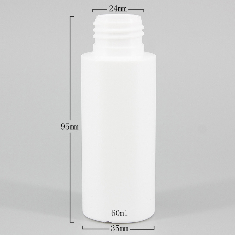 Mist Sprayer 60ml 2oz HDPE Plastic Cosmetic Lotion Bottle