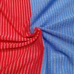Knitted Women's Beachwear Dresses 112cm Multicolor Stitching