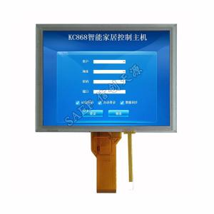 China 8&quot; 800x600 Industrial LCD Touch Screen RGB Interface 50 Pin wholesale
