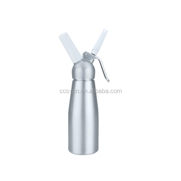 250ml aluminum hand cream dispenser parts custom whipped cream dispenser 250ml