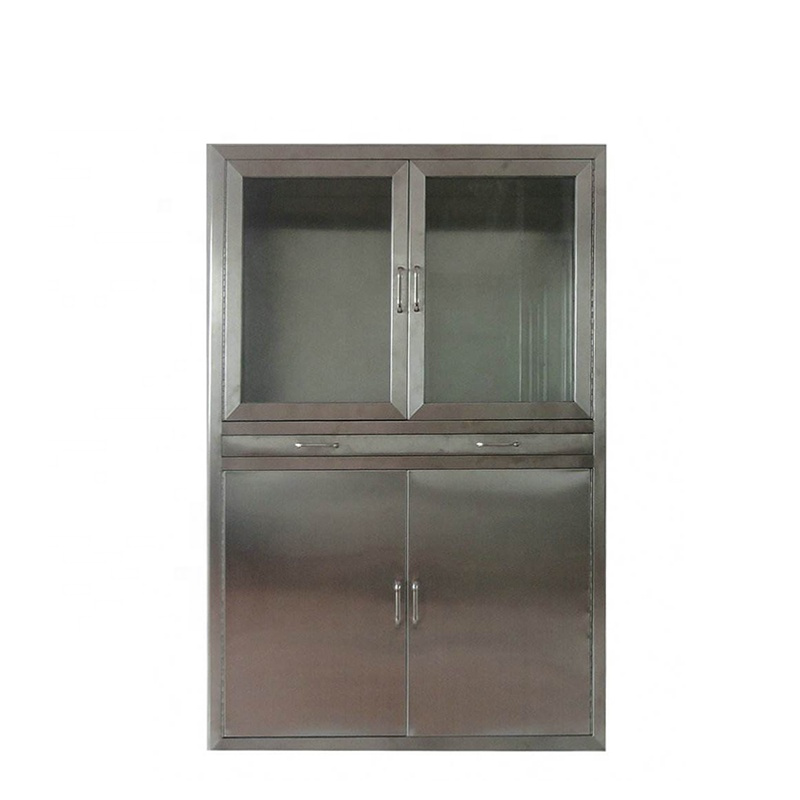 0.5mm Surgical Instrument Drying Cabinet Stainless Steel Hospital Furniture