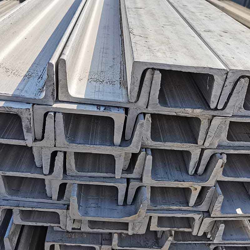 Annealed And Pickled 304 Stainless Steel U Section Channel SS I Beam For Building