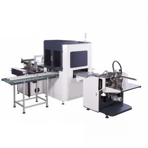 China Semi-Automatic Box Gluing Equipment For Hard Cover Boxes wholesale