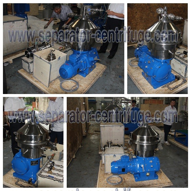 Food Centrifuge Disc Three Phase Milk Separator - Centrifuge CE , ISO