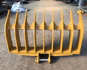 China 13 Ton Excavator Stick Rake For Land Clearing Site Preparation wholesale