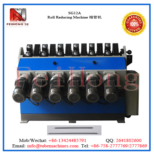 12 station roll reducing machine