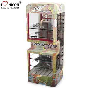 China Free Standing Sunglasses Display Case Wood Acrylic Eyeglass Display Tower For Eyewear wholesale
