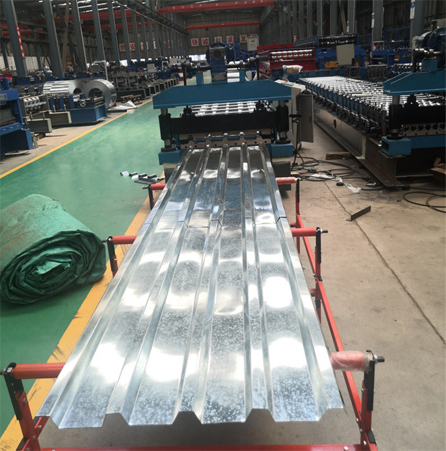 Metal color steel roof panel roll forming machine high speed roofing making machine