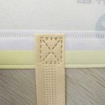 PP 85Gsm Non Woven Eco Bag Handle With Heat Transfer Printing