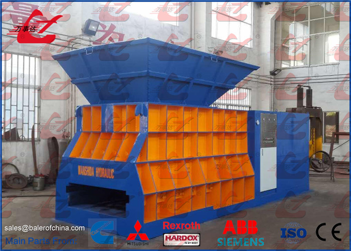 Q43W-4000C Hydraulic Metal Shear Container Type For Metal Scrap Recycling Factories