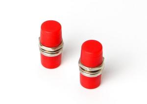 China Round Small D Fiber Optical Adapter , Flange FC - FC Flexible Coupling Adapter wholesale
