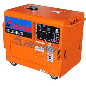 China Soundproof 6kw 6.5kw Air Cooled Small Diesel Genset For Home Use wholesale